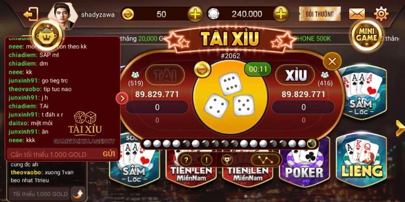 Game Tài Xỉu kiếm tiền thật là tựa game ngày càng được biết đến rộng rãi.