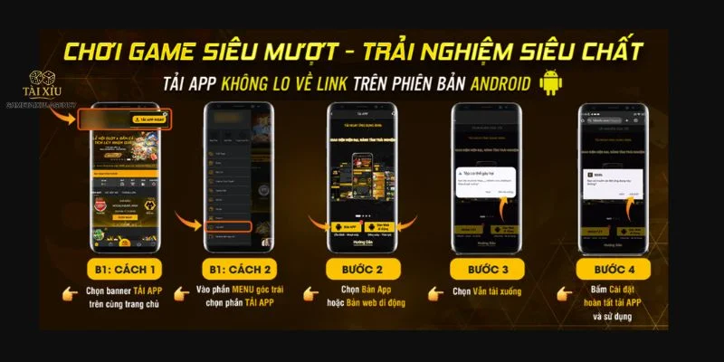 Với cả Android và iOS, người chơi đều có thể tài app dễ dàng.